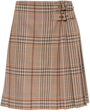 Burberry Rokken ,Wol Odessa Wolrok - Naturel