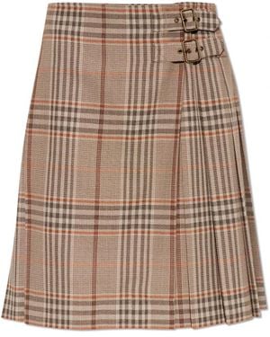Burberry Rokken ,Wol Odessa Wolrok - Naturel