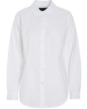 Bitte Kai Rand Licht Getailleerd Shirt - Wit