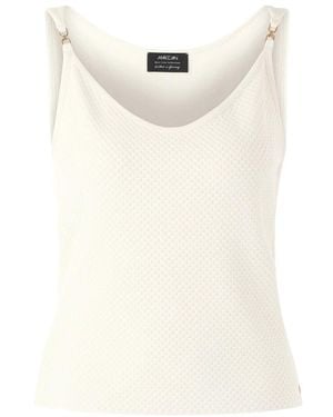 Marc Cain Sleeveless Tops - White