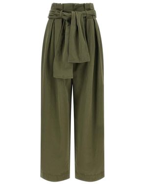 Balmain Tapered Trousers - Verde