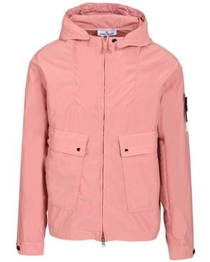Stone Island Light Jackets - Pink