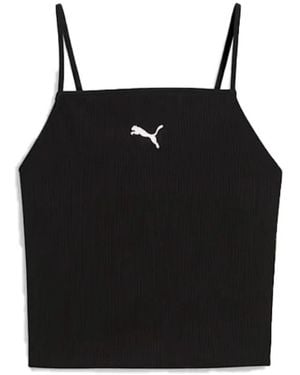 PUMA Sleeveless Tops - Zwart