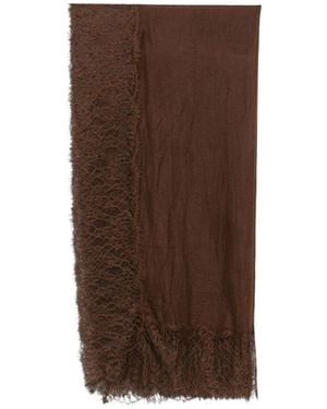 Ermanno Scervino Silk Scarves - Brown
