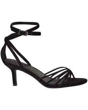 Sofie Schnoor Schoenen ,Zwart ,Sandalen Met Hoge Hak