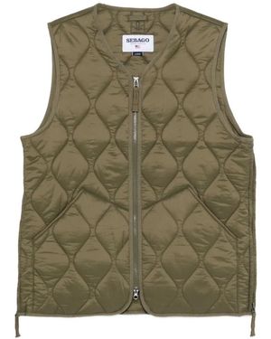 Sebago Vests - Green