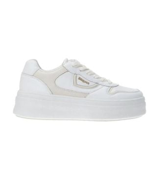 Blauer Sneakers - White