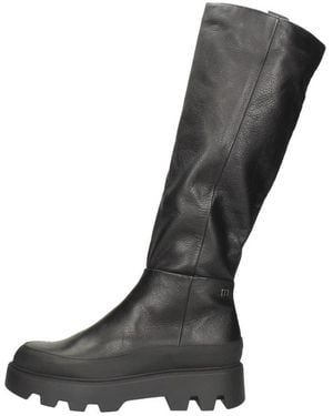 Mjus Lange Stiefel - Schwarz