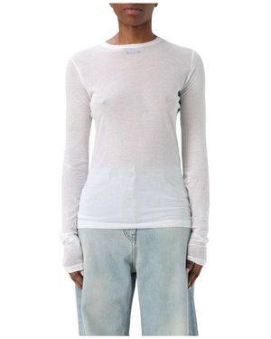 MSGM Long Sleeve Tops - Gray