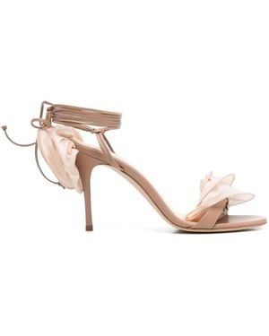 Magda Butrym High Heel Sandals - Brown