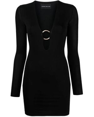 Louisa Ballou Short Dresses - Black