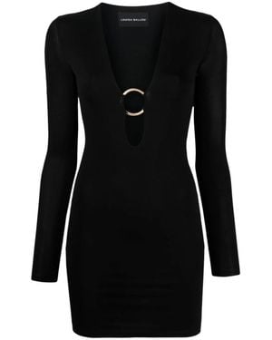Louisa Ballou Short Dresses - Black