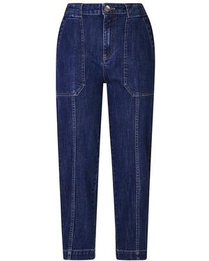 Eleventy Cropped Jeans - Blu