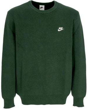 Nike Round-Neck Knitwear - Green