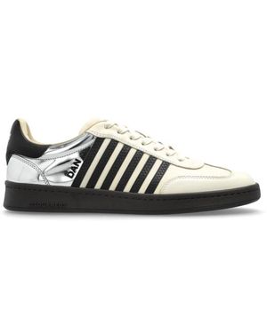 DSquared² Schoenen ,Leer Sportschoenen Boxer - Wit