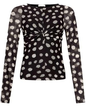 Liu Jo Long Sleeve Tops - Black