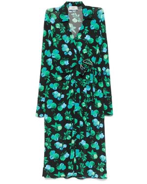 Coperni Wrap Dresses - Green