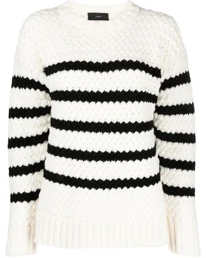 Alanui Weiße strickpullover