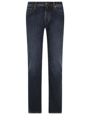 Jacob Cohen Straight Jeans - Azul