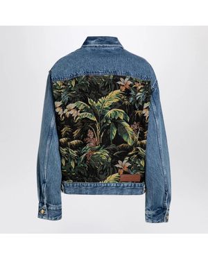 ジャケット Palm Angels Denim jacket with jungle insert Palm Angels Jean and denim jackets for Women | Online Sale