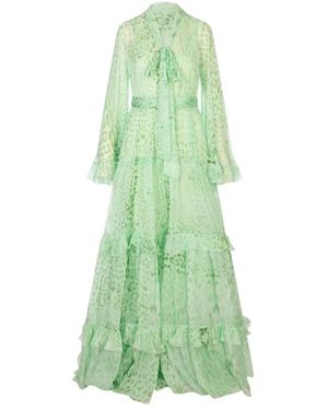 Roberto Cavalli Maxi Dresses - Green