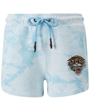 Ed Hardy Casual Shorts - Azul