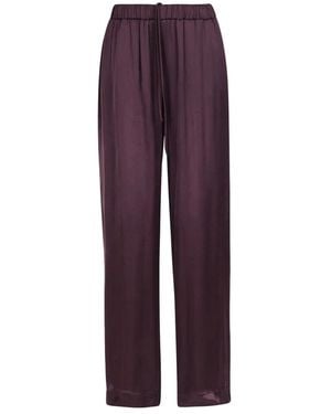 Ottod'Ame Straight Trousers - Morado