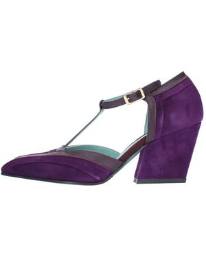 Paola D'arcano Court Shoes - Purple