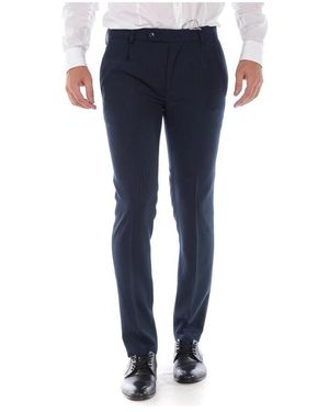 Daniele Alessandrini Suit Trousers - Blue