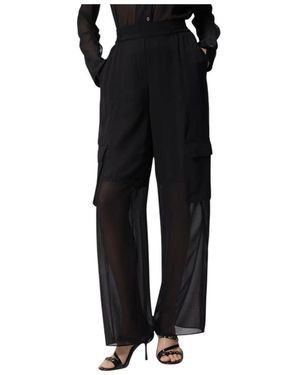 Pinko Wide Pants - Black
