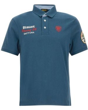 Blauer Polo Shirts - Blue