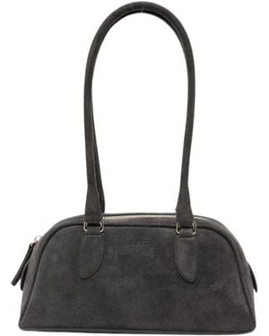 A.P.C. Paloma Kleine Wildleder Umhängetasche - Schwarz