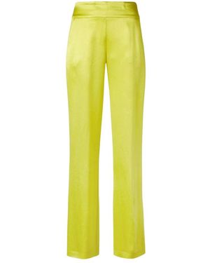 Genny Wide Trousers - Amarillo