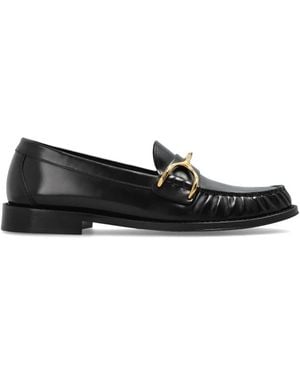 McQueen Wishbone Loafer - Schwarz