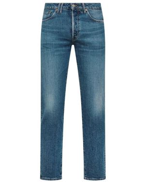 CYCLE Slim Fit Medium Vintage Jeans - Blauw