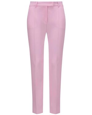 Max Mara Straight Trousers - Pink