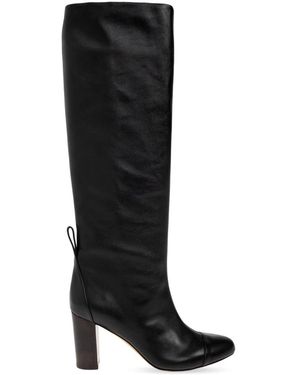 Odissi Heeled Boots - Negro