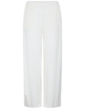 Ichi Wide Trousers - White