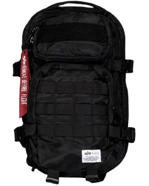 Alpha Industries Taktischer Rucksack - Schwarz