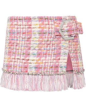 Philipp Plein Rokken ,Roze ,Katoen Mini Rok