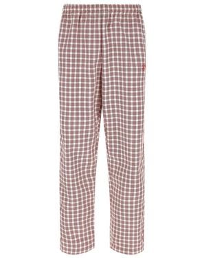 Willy Chavarria Straight Trousers - Red