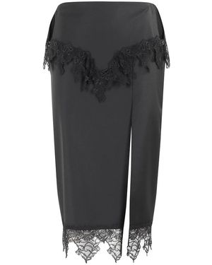 Blumarine Midi Skirts - Grey