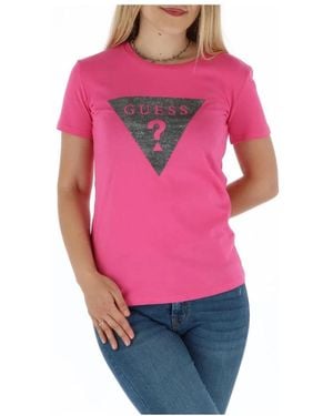 Guess T-Shirts - Pink