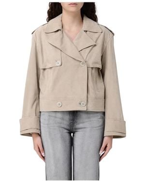 DUNO Leather Jackets - Gris