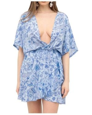 4giveness Short Dresses - Blue