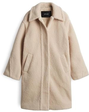 Opus Heddy Coat - Naturel