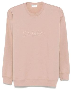 Saint Laurent Sweatshirts - Pink