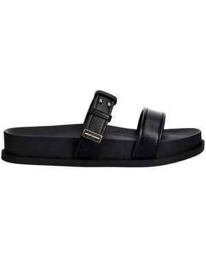 ARMANI EXCHANGE Platform Slide - Schwarz