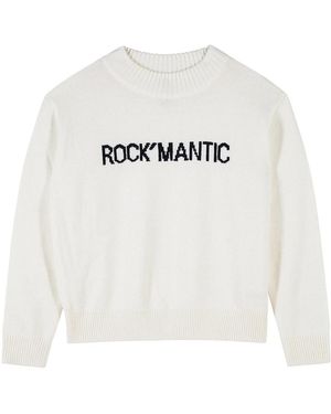 Patrizia Pepe Round-Neck Knitwear - Blanc