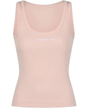 CASABLANCA Sleeveless Tops - Rosa